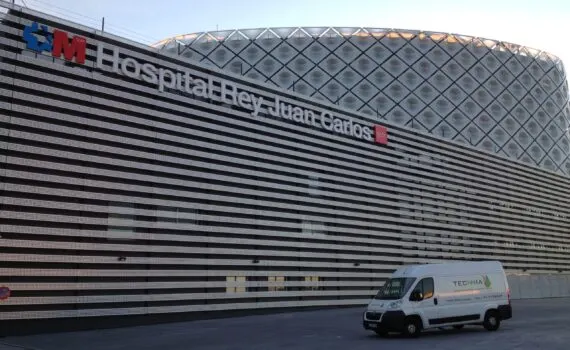 Hospital Rey Juan Carlos · proyecto de Tecnnia